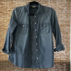 JCrew Chambray Perfect Shirt